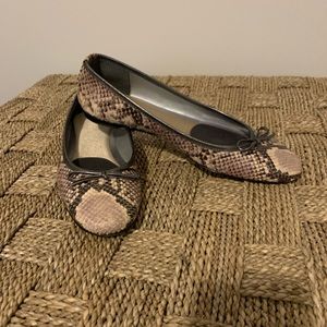 Saks Fifth Avenue Snake ballet flat